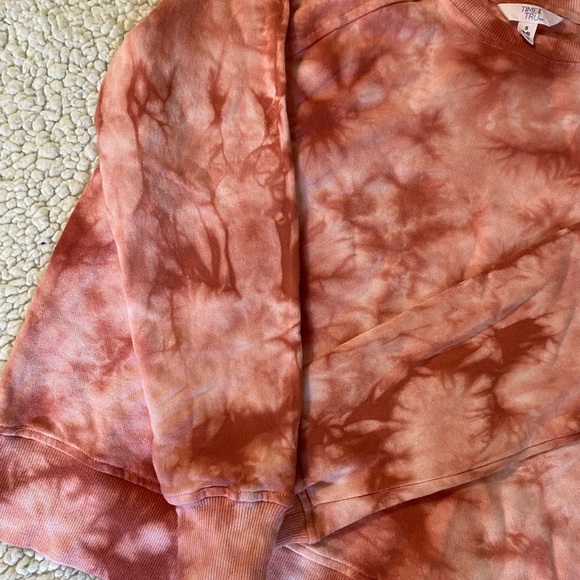 Girls Time and Tru tie dye sweatshirt size small ( 4/6 ) - Picture 2 of 7
